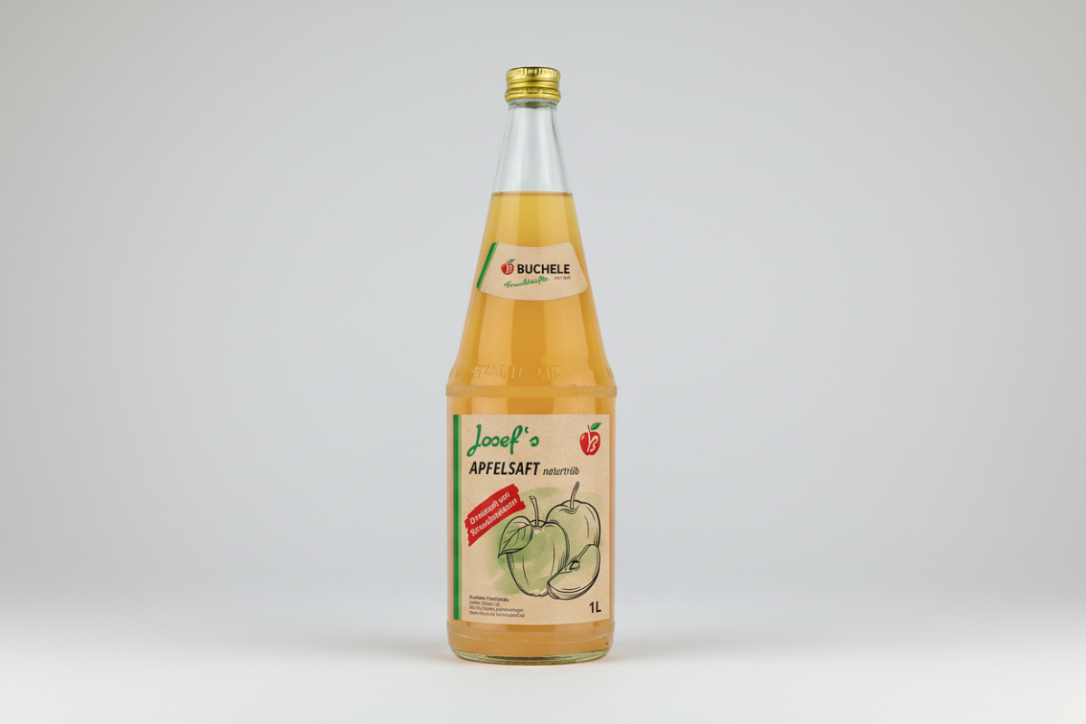 Josef´s Apfelsaft naturtrüb - Direktsaft 1 Ltr.