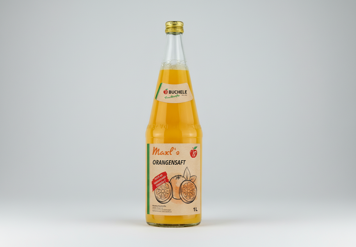 Maxl´s Orangensaft - Direktsaft 1 Ltr.