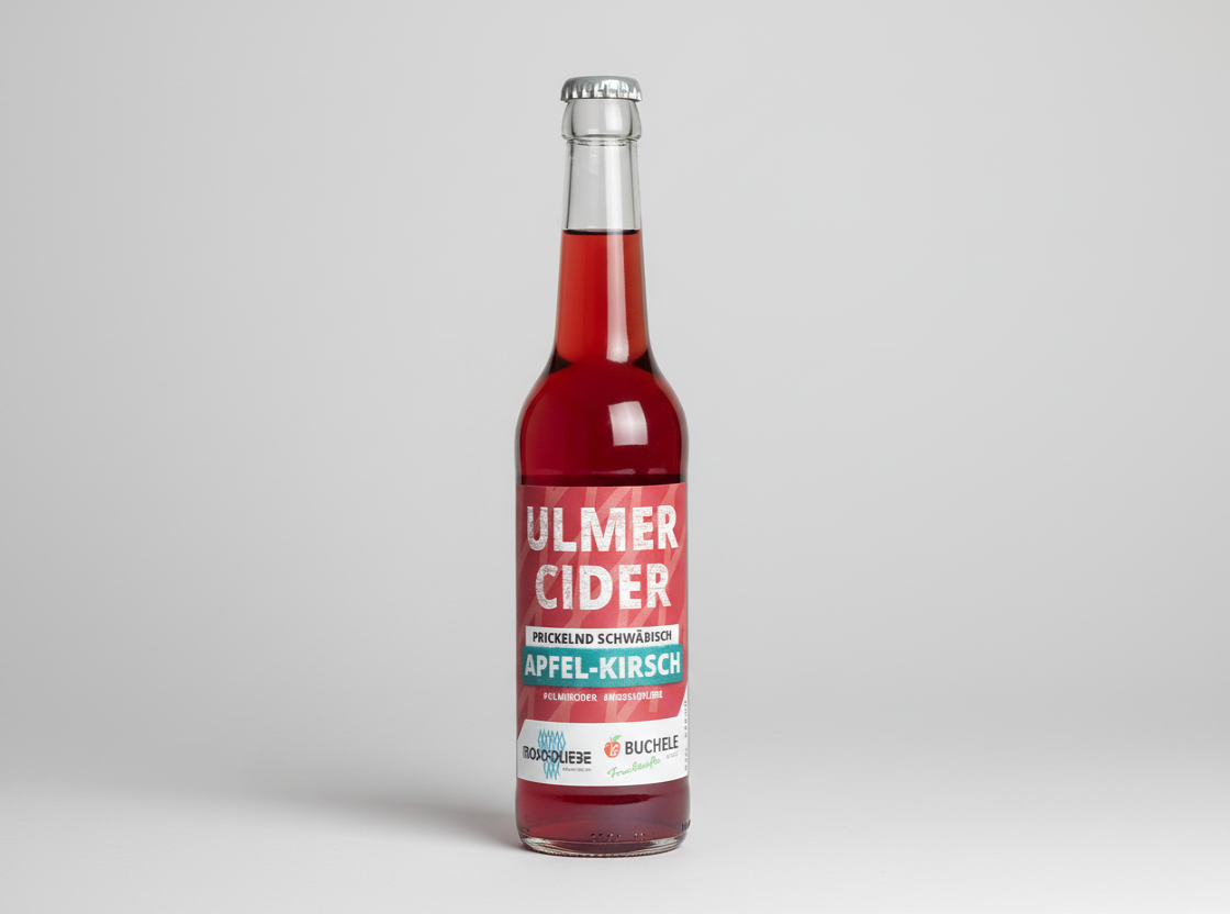 ULMER CIDER Apfel-Kirsch - 0,33Ltr